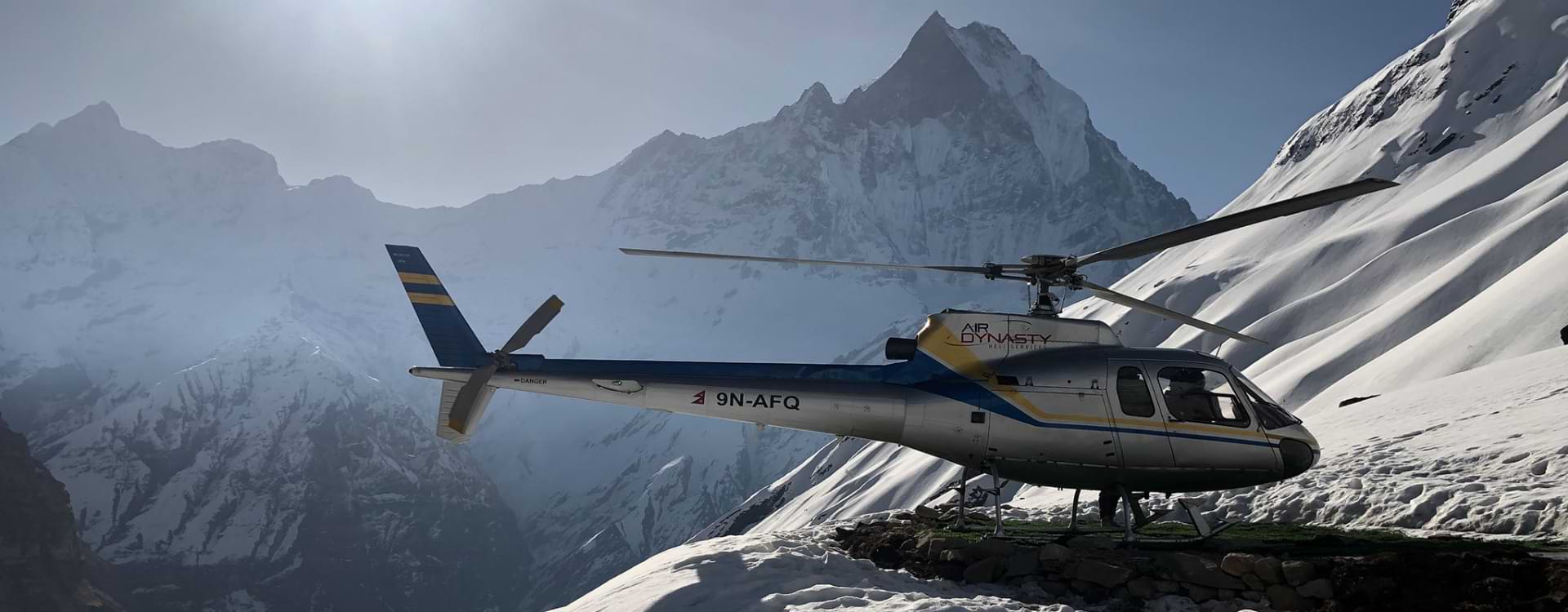 Annapurna Base Camp Trek with Helicopter Return - 8 Days